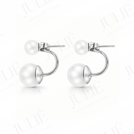 Naušnice Pearl Deux - Julié Jewellery Store