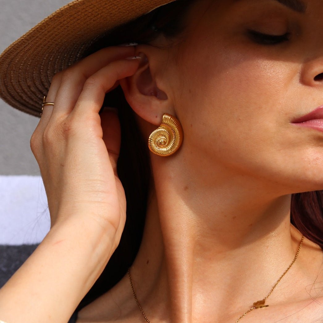 Naušnice Swirl - Julié Jewellery Store