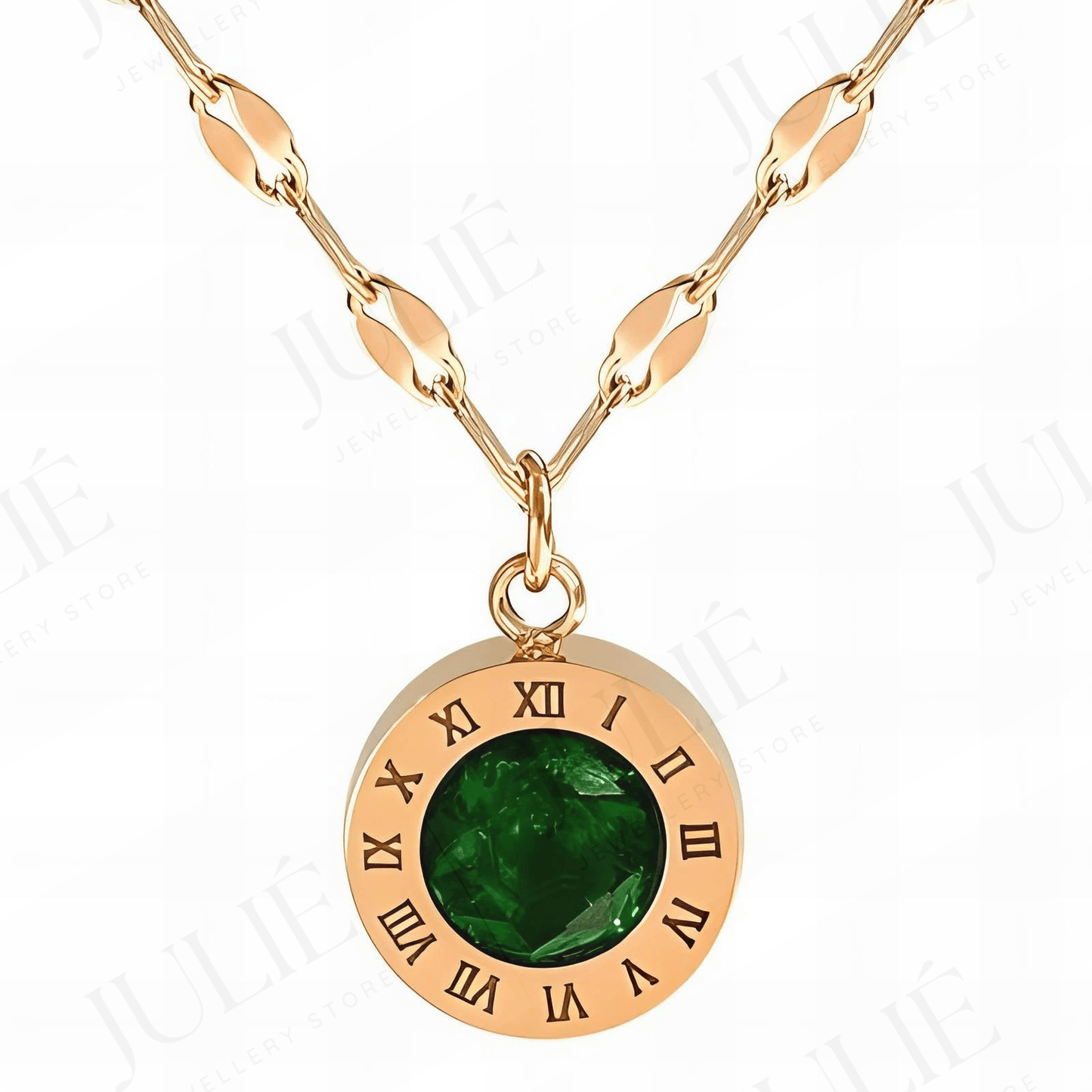 Ogrlica Amélie Rose Gold - Julié Jewellery Store