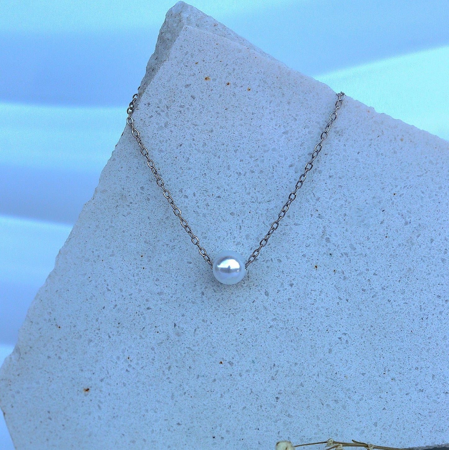Ogrlica Pearl Silver - Julié Jewellery Store