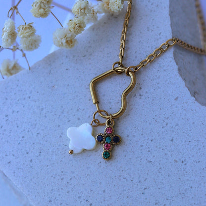 Privjesak White Clover - Julié Jewellery Store
